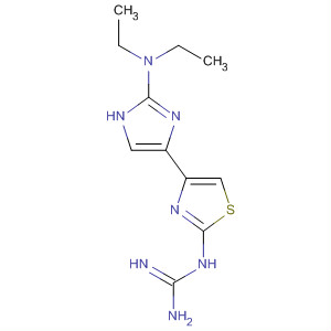 Guanidine, [4-[2-(diethylamino)-1H-imidazol-4-yl]-2-thiazolyl]-
