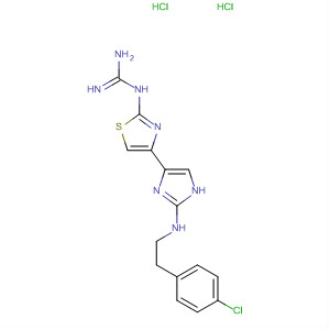 Guanidine,[4-[2-[[2-(4-chlorophenyl)ethyl]amino]-1H-imidazol-4-yl]-2-thiazolyl]-,dihydrochloride