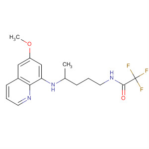 Acetamide, 2,2,2-trifluoro-N-[4-[(6-methoxy-8-quinolinyl)amino]pentyl]-