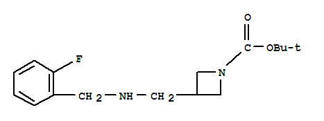 1-BOC-3-[(2-FLUOROBENZYL-AMINO)-METHYL]-AZETIDINE