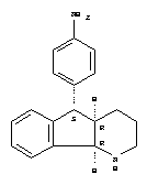 4-[(4aR,5S,9bR)-2,3,4,4a,5,9b-hexahydro-1H-indeno[1,2-b]pyridin-5-yl]aniline