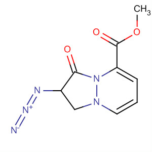 1H-Pyrazolo[1,2-a]pyridazine-5-carboxylic acid,2-azidohexahydro-3-oxo-, methyl ester, trans-