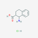 (1S,2S)-1-AMINO-1,2,3,4-TETRAHYDRONAPHTHALENE-2-CARBOXYLIC ACID HYDROCHLORIDE