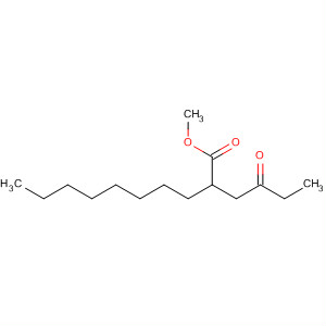 Decanoic acid, 2-(2-oxobutyl)-, methyl ester