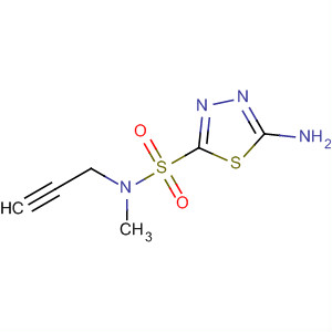 1,3,4-Thiadiazole-2-sulfonamide, 5-amino-N-methyl-N-2-propynyl-