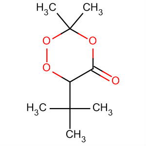 1,2,4-Trioxan-5-one, 6-(1,1-dimethylethyl)-3,3-dimethyl-