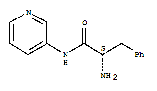 Benzenepropanamide, alpha-amino-N-3-pyridinyl-, (S)-