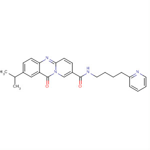 11H-Pyrido[2,1-b]quinazoline-8-carboxamide,2-(1-methylethyl)-11-oxo-N-[4-(2-pyridinyl)butyl]-