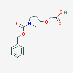 3-CARBOXYMETHOXY-PYRROLIDINE-1-CARBOXYLIC ACID BENZYL ESTER