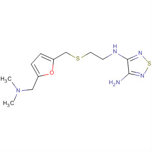 1,2,5-Thiadiazole-3,4-diamine,N-[2-[[[5-[(dimethylamino)methyl]-2-furanyl]methyl]thio]ethyl]-