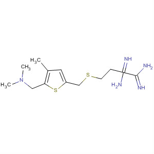 Ethanediimidamide,[2-[[[5-[(dimethylamino)methyl]-4-methyl-2-thienyl]methyl]thio]ethyl]-
