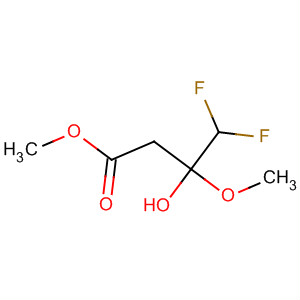Butanoic acid, 4,4-difluoro-3-hydroxy-3-methoxy-, methyl ester
