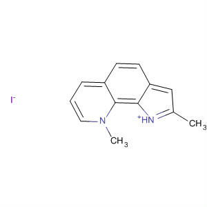 1H-Pyrrolo[3,2-h]quinolinium, 2,9-dimethyl-, iodide