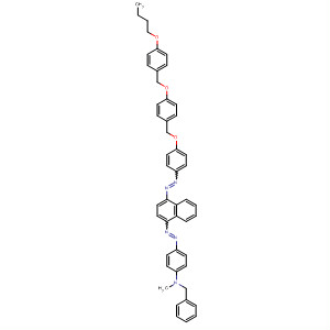 Benzenemethanamine,N-[4-[[4-[[4-[[4-[(4-butoxyphenyl)methoxy]phenyl]methoxy]phenyl]azo]-1-naphthalenyl]azo]phenyl]-N-methyl-