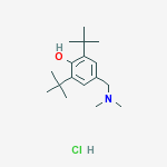 2,6-Di-tert-butyl-alpha-dimethylamino-p-cresol hydrochloride