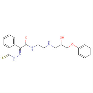 1-Phthalazinecarboxamide,3,4-dihydro-N-[2-[(2-hydroxy-3-phenoxypropyl)amino]ethyl]-4-thioxo-