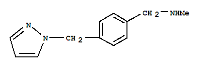 N-METHYL-4-(1H-PYRAZOL-1-YLMETHYL)BENZYLAMINE