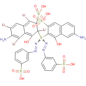 2-Naphthalenesulfonic acid,3,3'-[thiobis[(3-sulfo-4,1-phenylene)azo]]bis[6-amino-4-hydroxy-,tetralithium salt