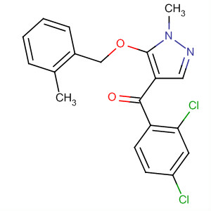 Methanone,(2,4-dichlorophenyl)[1-methyl-5-[(2-methylphenyl)methoxy]-1H-pyrazol-4-yl]-