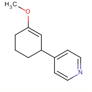 Pyridine, 4-(3-methoxy-2-cyclohexen-1-yl)-
