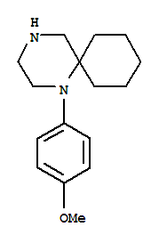 1,4-Diazaspiro[5.5]undecane,1-(4-methoxyphenyl)-