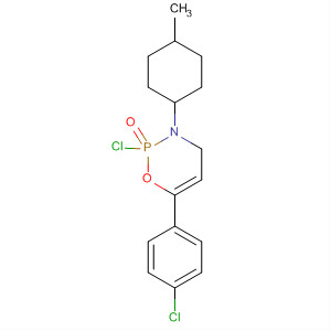2H-1,3,2-Oxazaphosphorine,2-chloro-6-(4-chlorophenyl)tetrahydro-3-(4-methylphenyl)-, 2-oxide