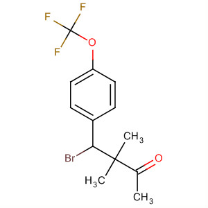 2-Butanone, 4-bromo-3,3-dimethyl-4-[4-(trifluoromethoxy)phenyl]-
