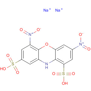 10H-Phenoxazine-1,8-disulfonic acid, 3,6-dinitro-, disodium salt