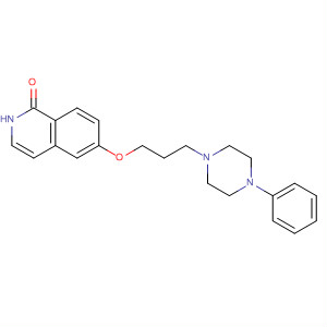 1(2H)-Isoquinolinone,3,4-dihydro-6-[3-(4-phenyl-1-piperazinyl)propoxy]-
