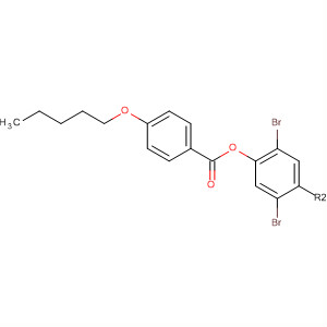 Benzoic acid, 4-(pentyloxy)-, 2,5-dibromo-1,4-phenylene ester