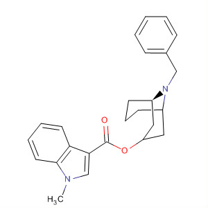 1H-Indole-3-carboxylic acid, 1-methyl-,9-(phenylmethyl)-9-azabicyclo[3.3.1]non-3-yl ester, endo-