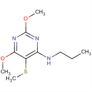 4-Pyrimidinamine, 2,6-dimethoxy-5-(methylthio)-N-propyl-