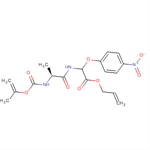 Glycine, 2-(4-nitrophenoxy)-N-[N-[(2-propenyloxy)carbonyl]-L-alanyl]-,2-propenyl ester