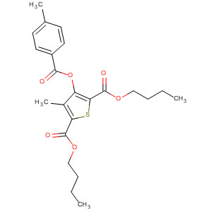 2,5-Thiophenedicarboxylic acid, 3-methyl-4-[(4-methylbenzoyl)oxy]-,dibutyl ester