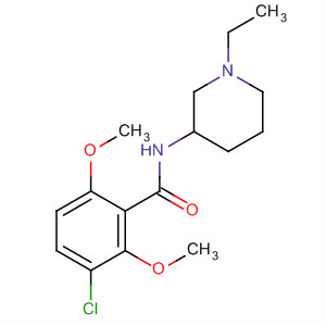 Benzamide, 3-chloro-N-(1-ethyl-3-piperidinyl)-2,6-dimethoxy-