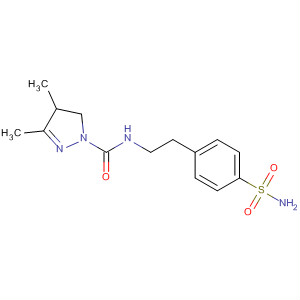 1H-Pyrazole-1-carboxamide,N-[2-[4-(aminosulfonyl)phenyl]ethyl]-4,5-dihydro-3,4-dimethyl-