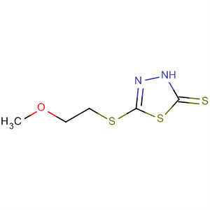 1,3,4-Thiadiazole-2(3H)-thione, 5-[(2-methoxyethyl)thio]-