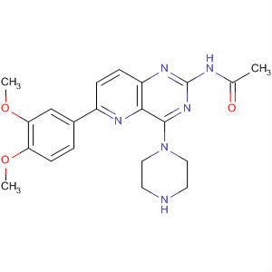 Acetamide,N-[6-(3,4-dimethoxyphenyl)-4-(1-piperazinyl)pyrido[3,2-d]pyrimidin-2-yl]-