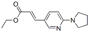 ETHYL 3-(6-PYRROLIDIN-1-YLPYRIDIN-3-YL)ACRYLATE