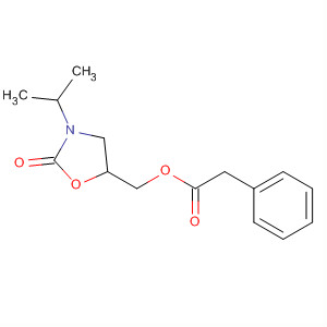 Benzeneacetic acid, [3-(1-methylethyl)-2-oxo-5-oxazolidinyl]methylester