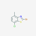 2-BROMO-7-CHLORO-4-METHYLBENZOTHIAZOLE