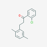 2-CHLORO-3-(2,5-DIMETHYLPHENYL)PROPIOPHENONE