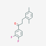 3,4-DIFLUORO-3-(2,5-DIMETHYLPHENYL)PROPIOPHENONE