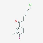 6-CHLORO-1-(4-FLUORO-3-METHYLPHENYL)-1-OXOHEXANE