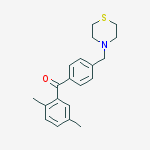 2,5-DIMETHYL-4-THIOMORPHOLINOMETHYL BENZOPHENONE