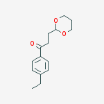 3-(1,3-DIOXAN-2-YL)-4-ETHYLPROPIOPHENONE