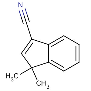 1H-Indene-3-carbonitrile, 1,1-dimethyl-