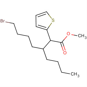 2-Thiopheneacetic acid, 5-(9-bromononyl)-, methyl ester