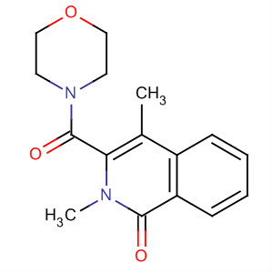 Morpholine,4-[(1,2-dihydro-2,4-dimethyl-1-oxo-3-isoquinolinyl)carbonyl]-
