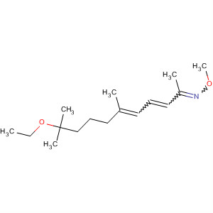 3,5-Undecadien-2-one, 10-ethoxy-6,10-dimethyl-, O-methyloxime